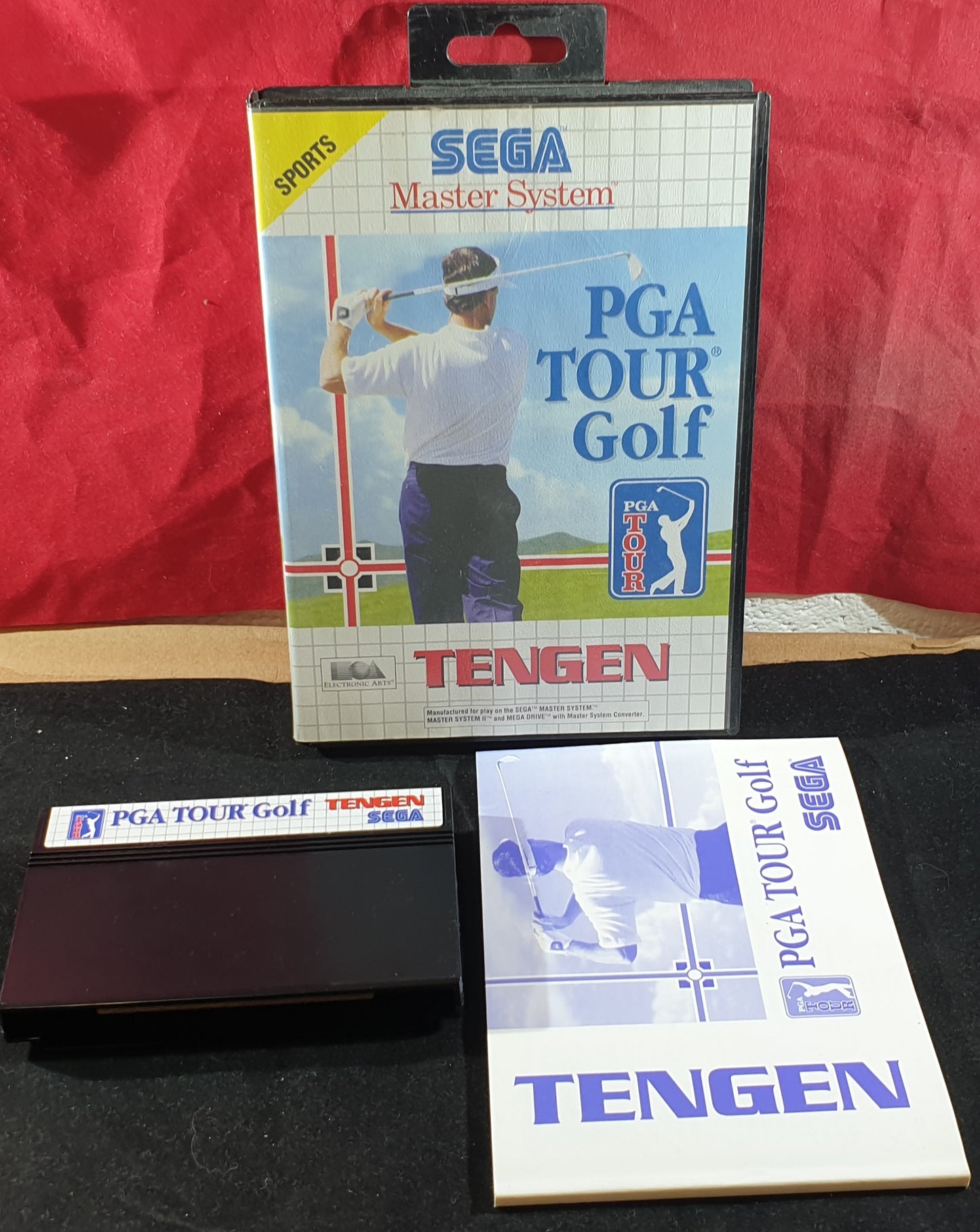 PGA Tour Golf Sega Master System Game
