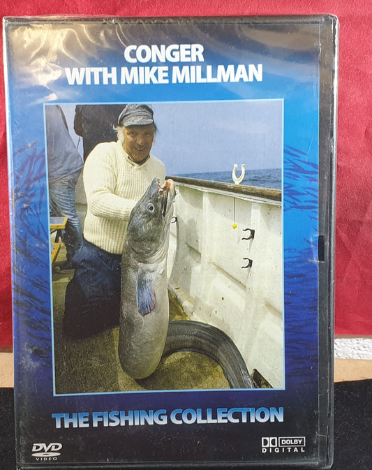 Brand New and Sealed Conger with Mike Millman the Fishing Collection DVD