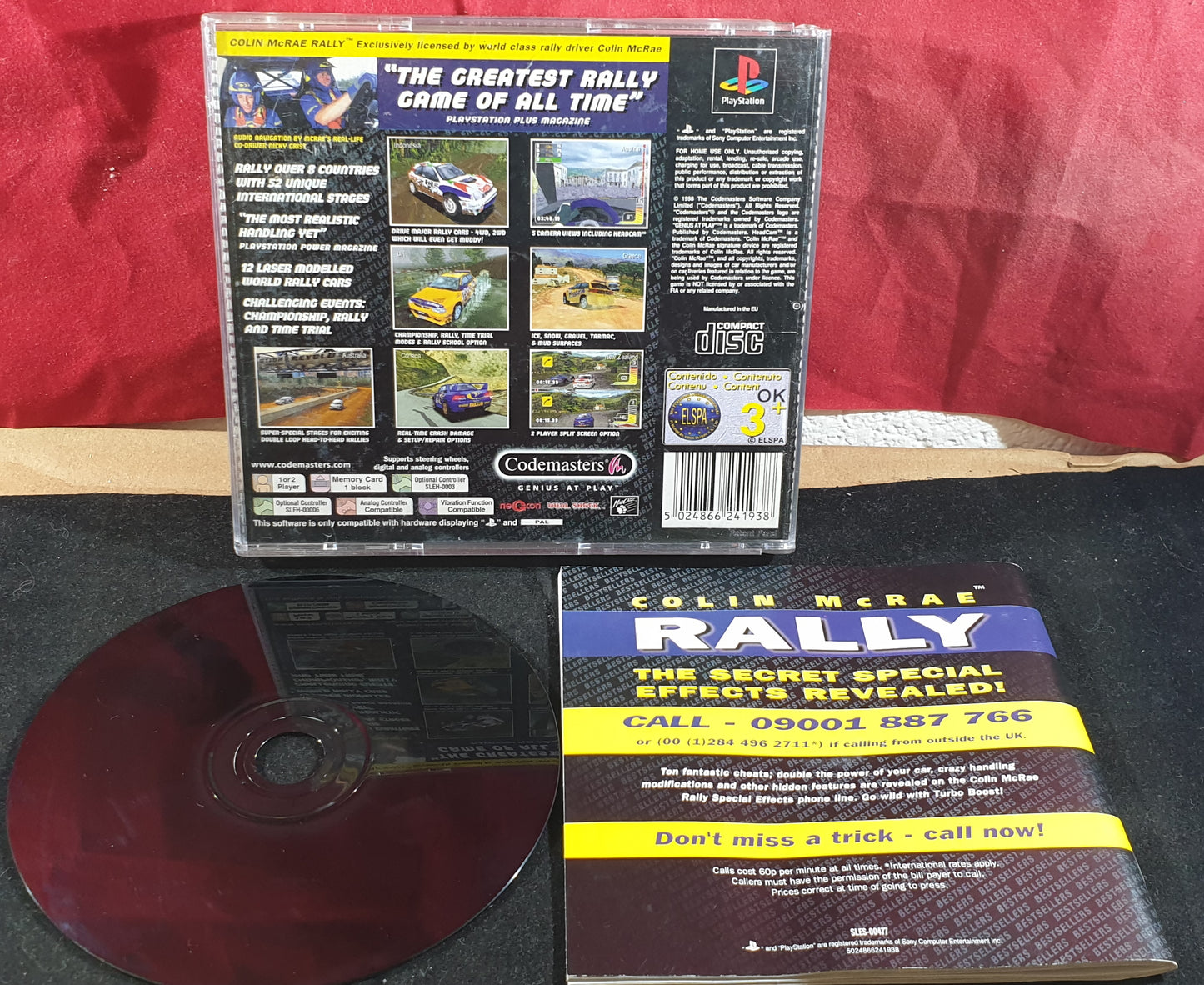 Colin McRae Rally Value Series Sony Playstation 1 (PS1) Game