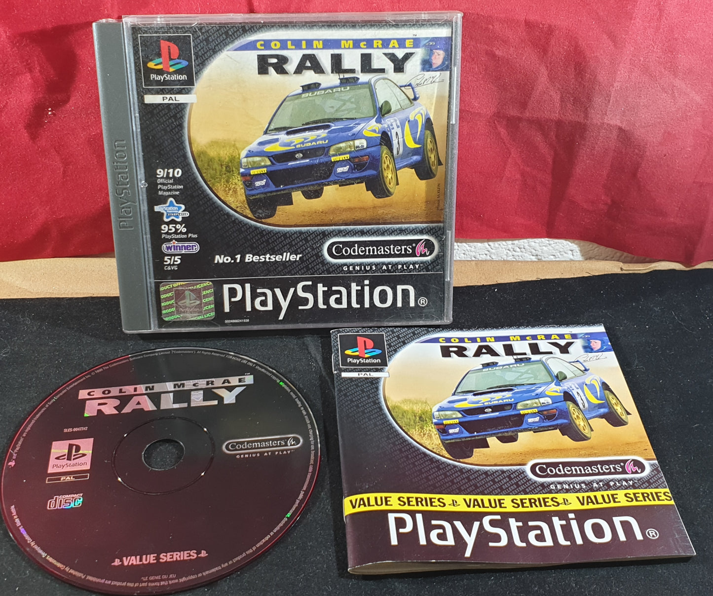 Colin McRae Rally Value Series Sony Playstation 1 (PS1) Game