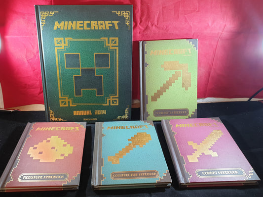 Minecraft X 5 Book Bundle
