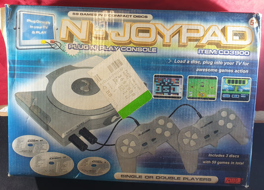 Boxed N-Joypad Plug N Play console.