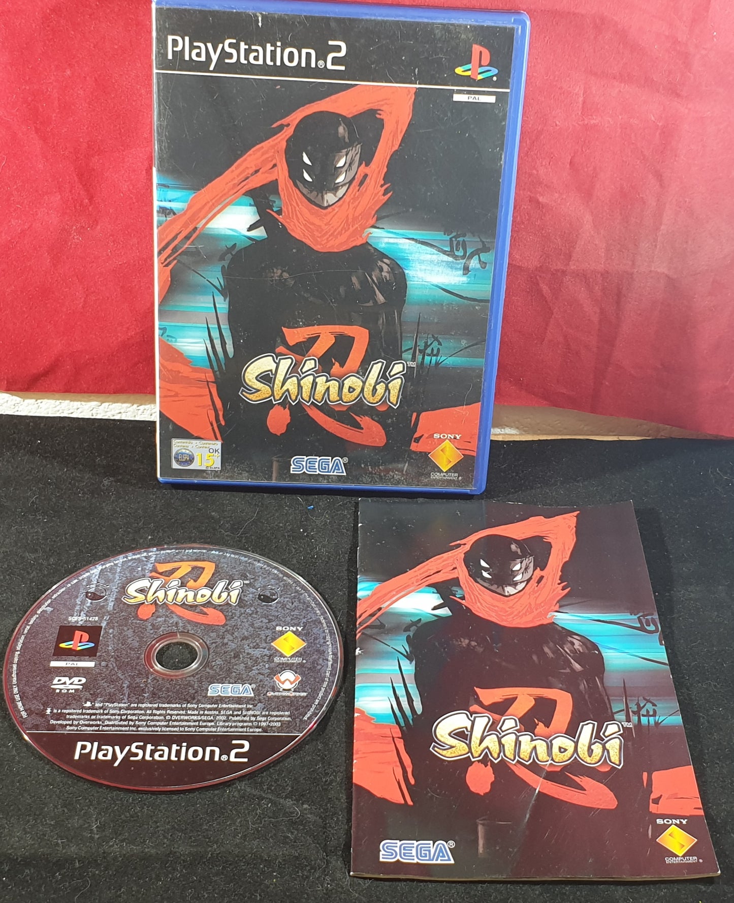 Shinobi Sony Playstation 2 (PS2) Game