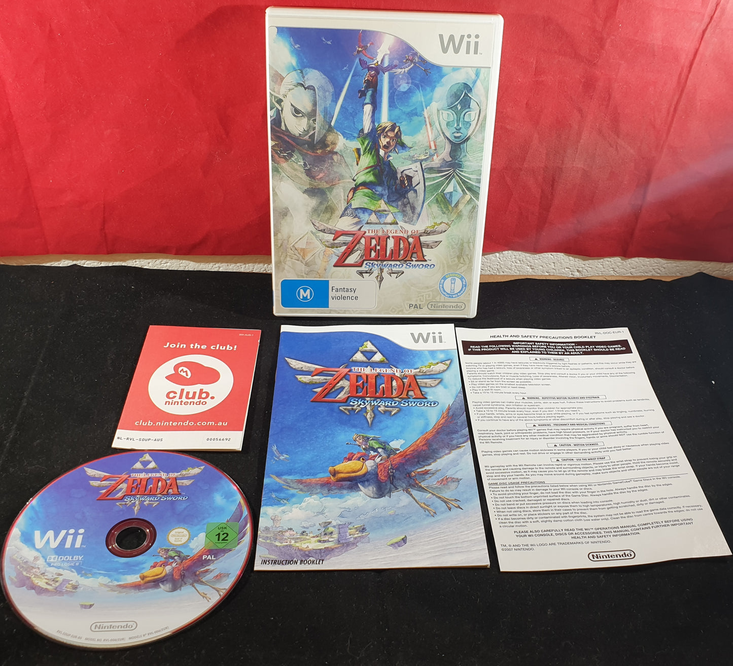 The Legend of Zelda Skyward Sword Nintendo Wii Game