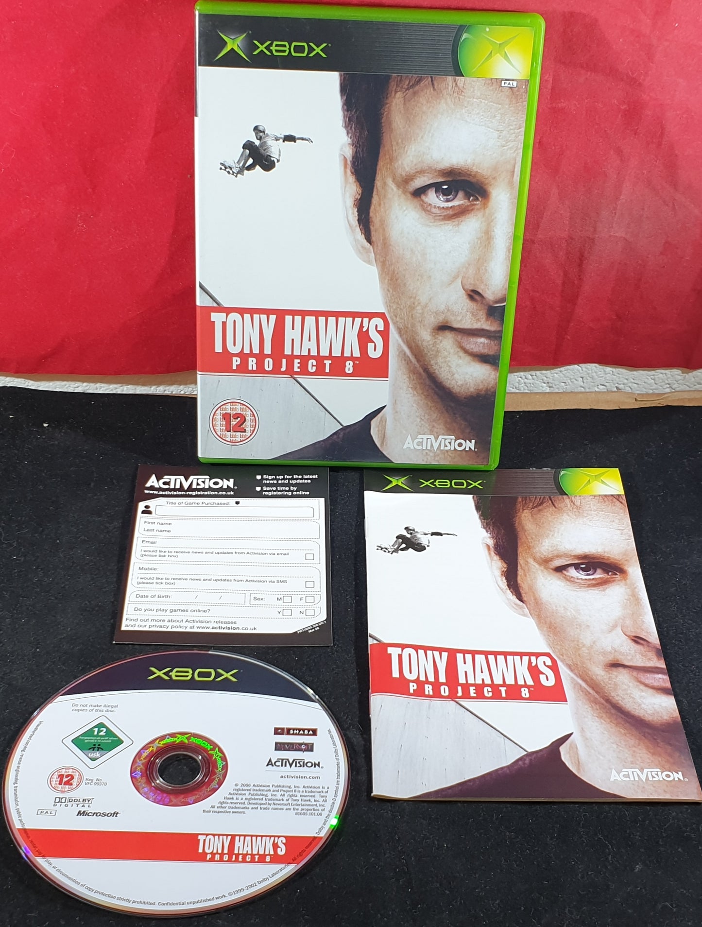 Tony Hawk's Project 8 Microsoft Xbox Game