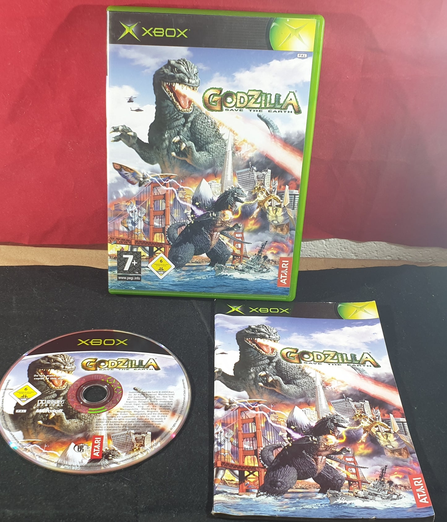 Godzilla Save the Earth Microsoft Xbox Game