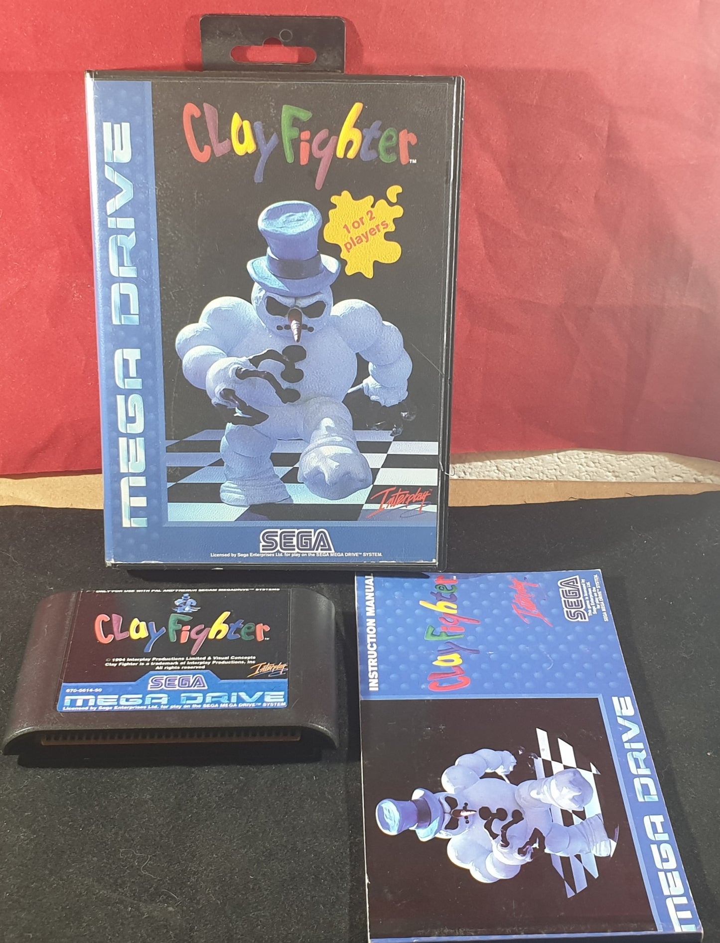 ClayFighter Sega Mega Drive Game