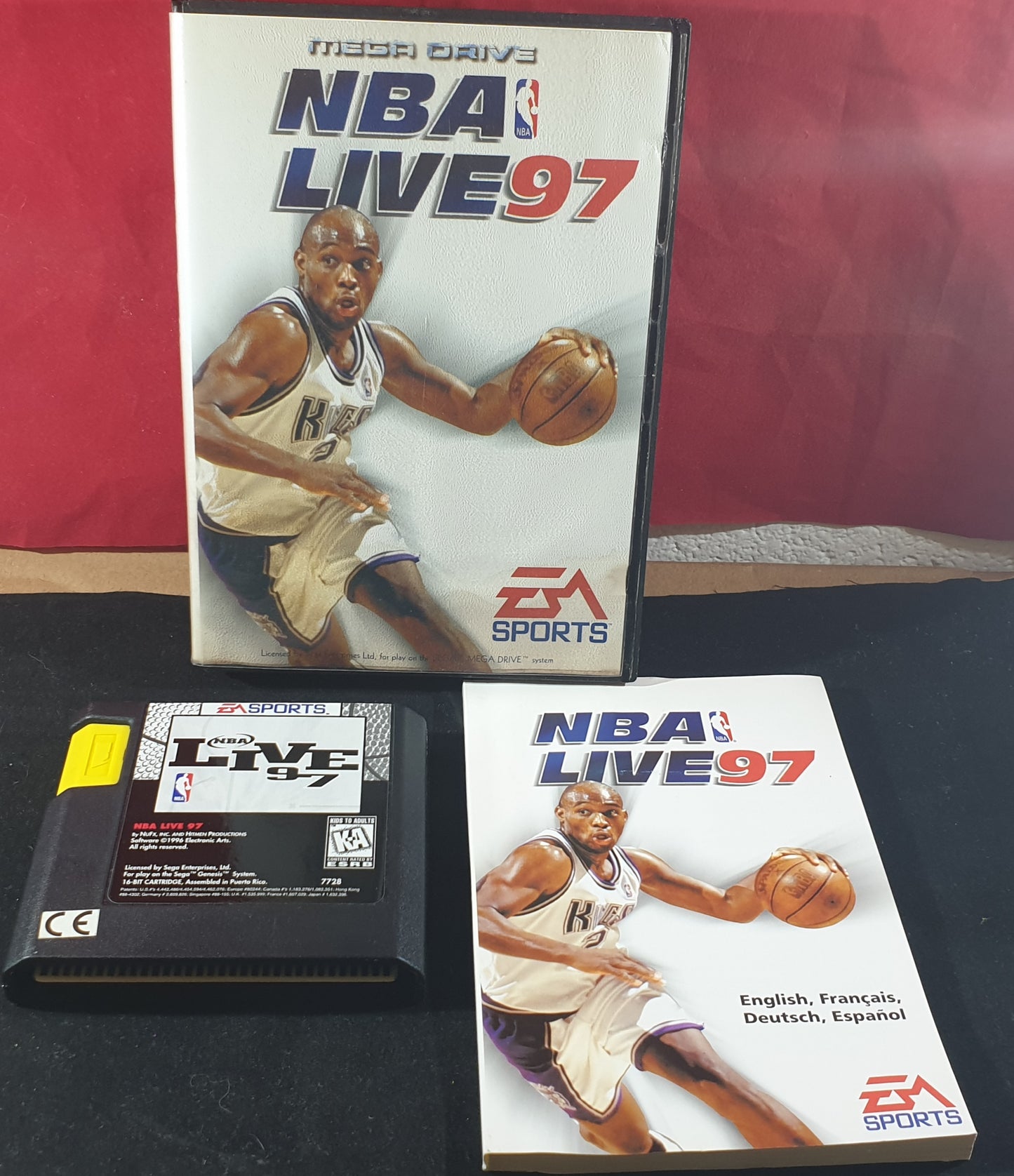 NBA Live 97 Sega Mega Drive Game
