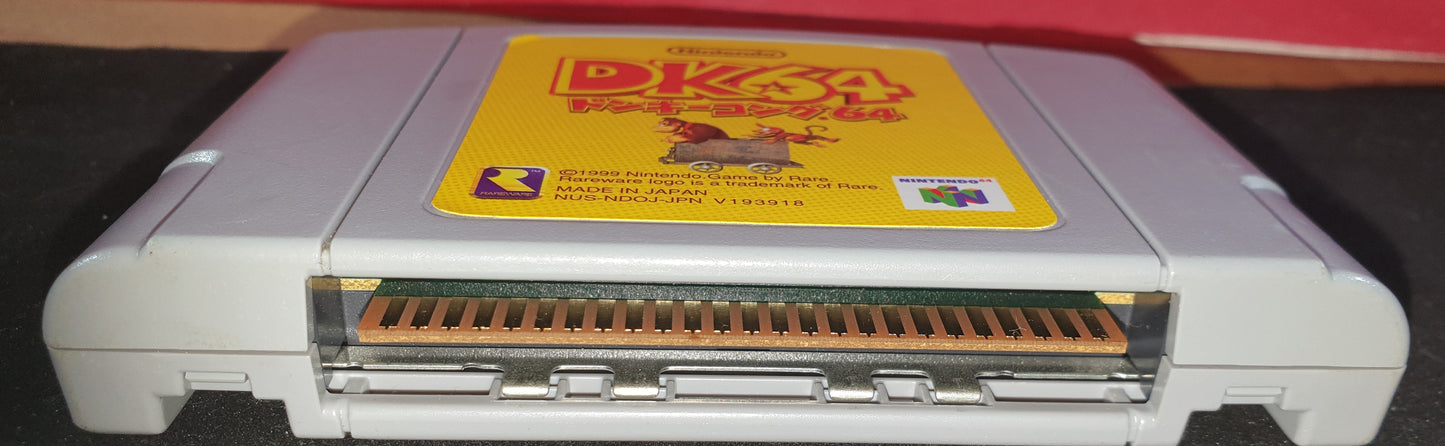 Donkey Kong 64 Nintendo 64 (N64) Game cartridge NTSC-J Japanese