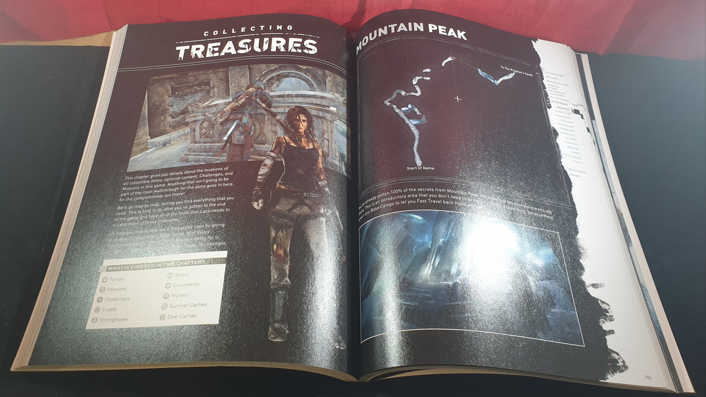 Rise of the Tomb Raider Official Strategy Guide Book