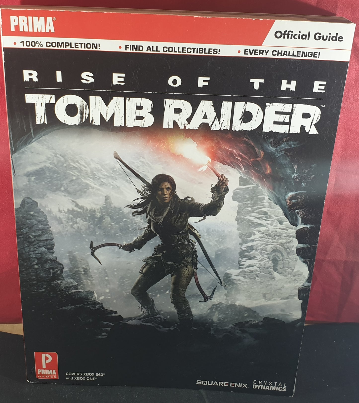 Rise of the Tomb Raider Official Strategy Guide Book