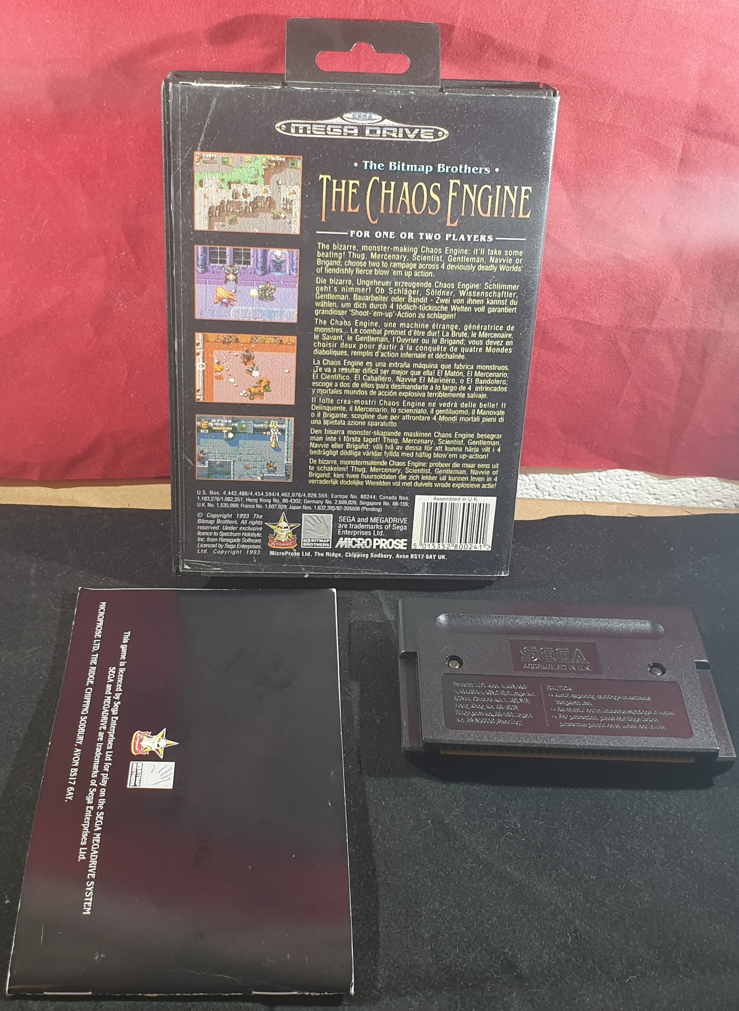 The Chaos Engine AKA Soldiers of Fortune Sega Mega Drive Game