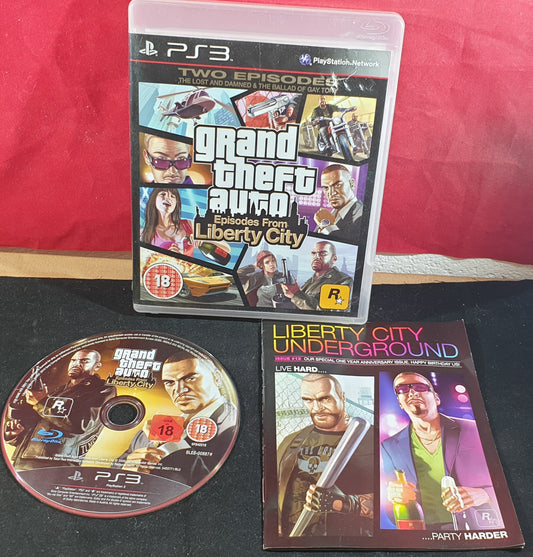 Grand Theft Auto Episodes From Liberty City Sony Playstation 3 (PS3) Game