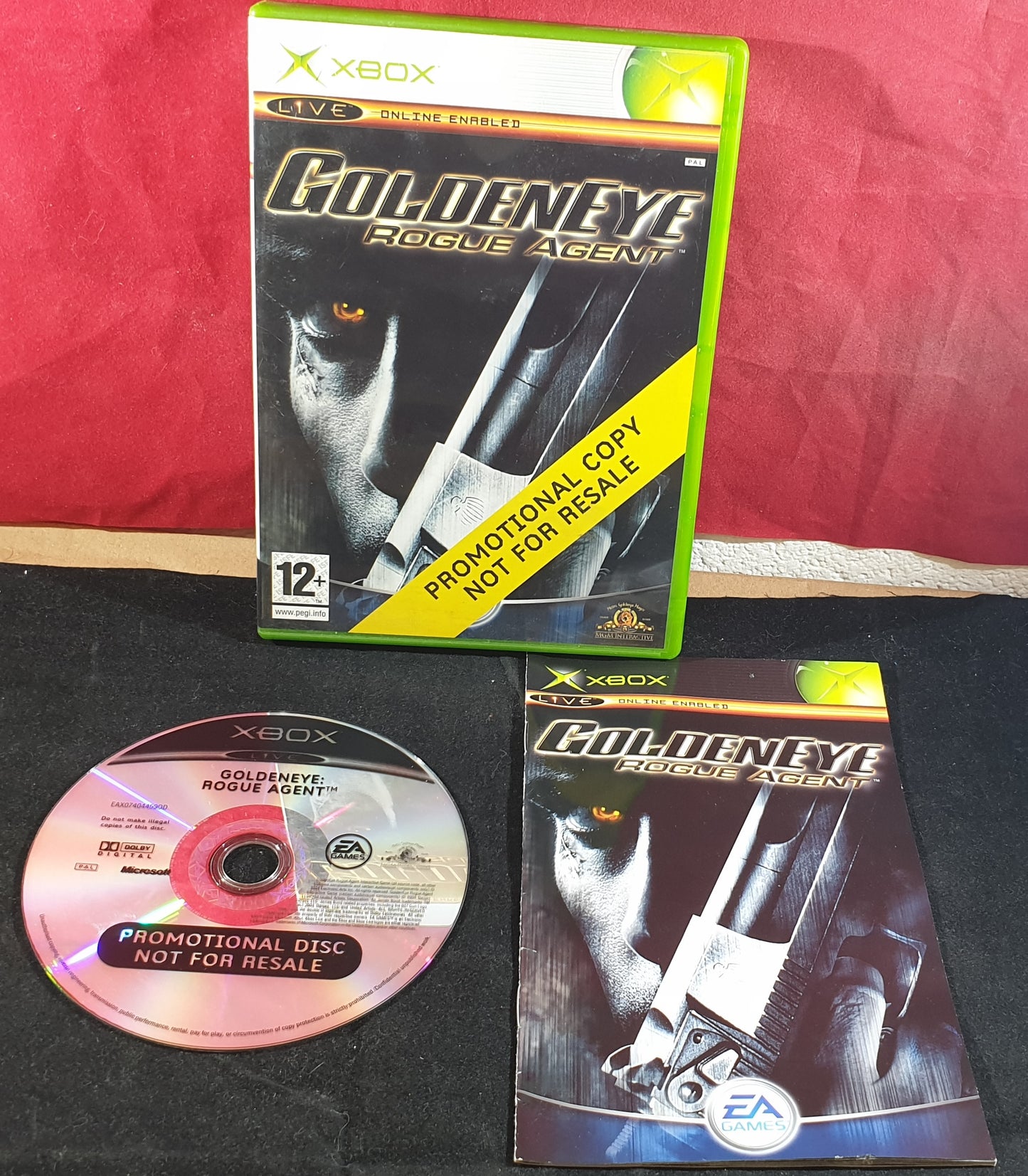 GoldenEye Rogue Agent Promotional Copy Microsoft Xbox Game