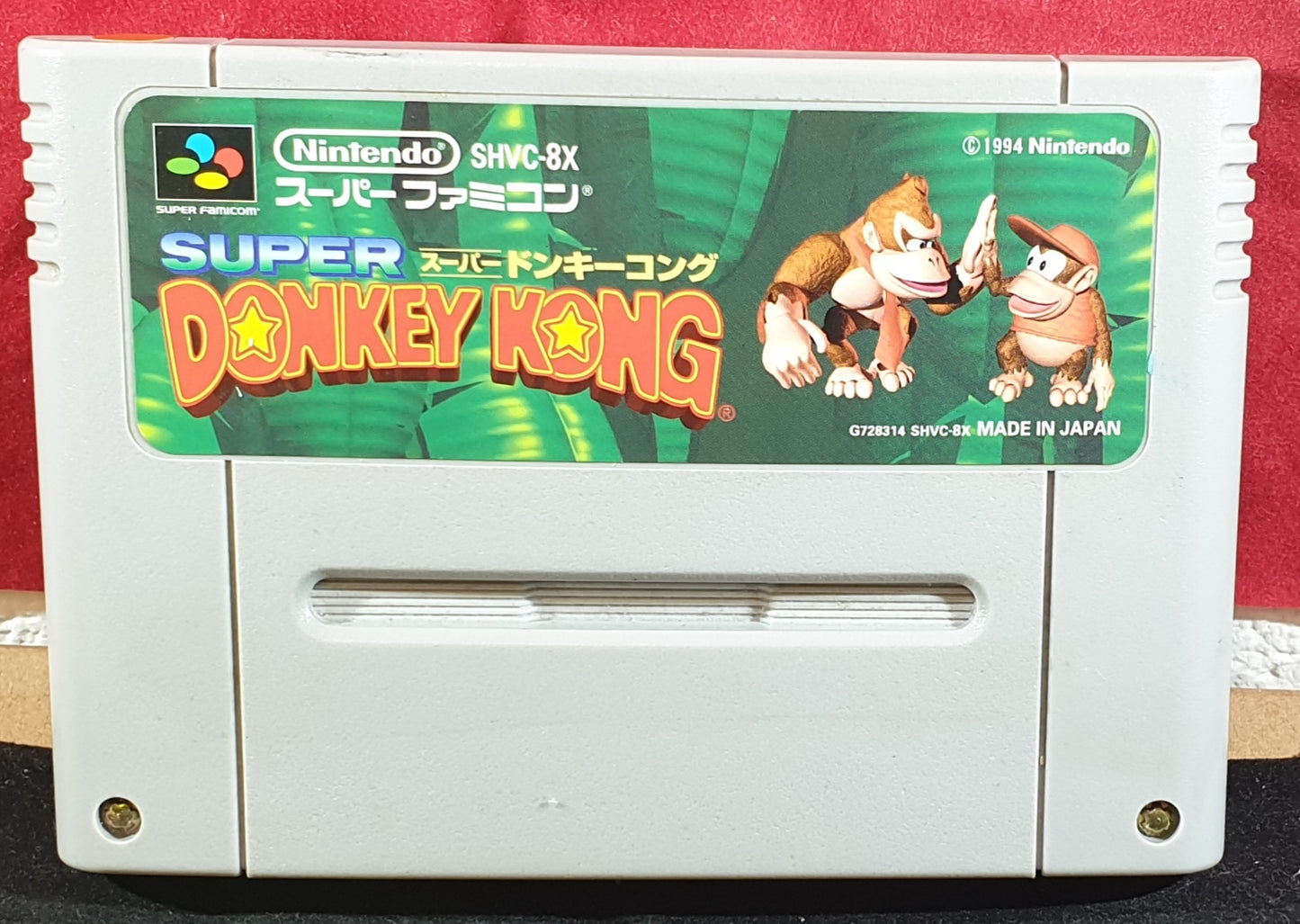 Super Donkey Kong Cartridge Only Super Nintendo Entertainment System (SNES) Game NTSC-J Japanese