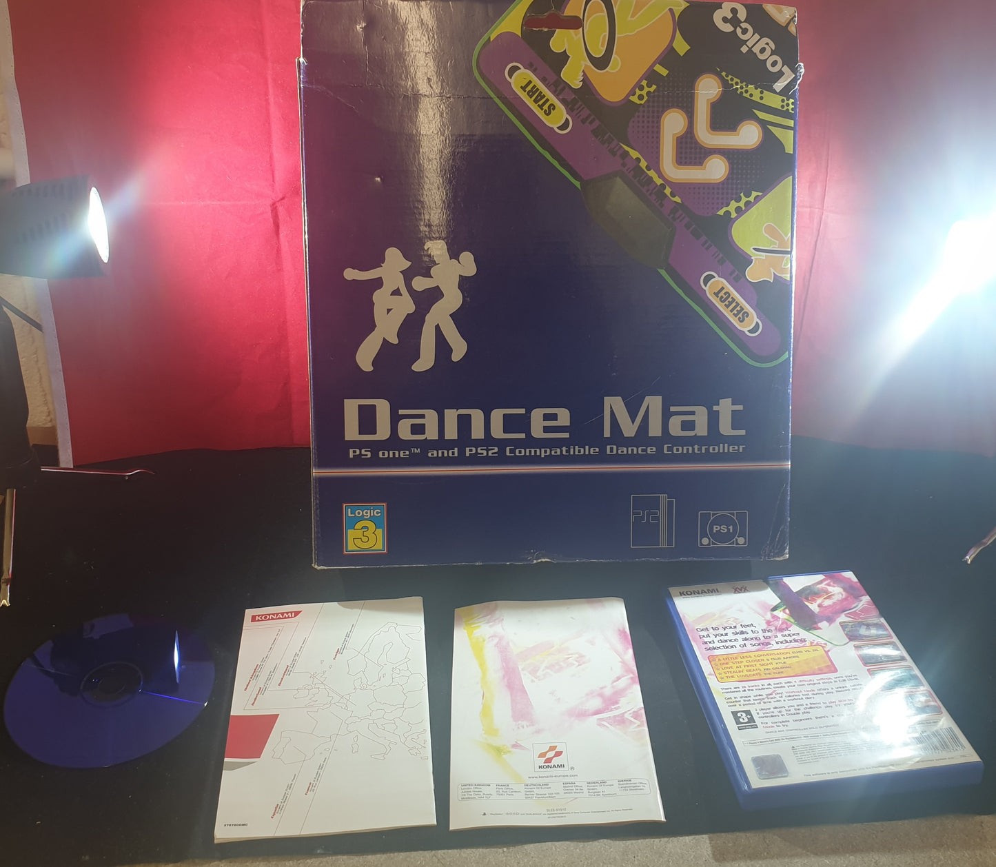 Logic3 Dance Mat with Dancing Stage MegaMix Sony Playstation 2 (PS2) Accessory