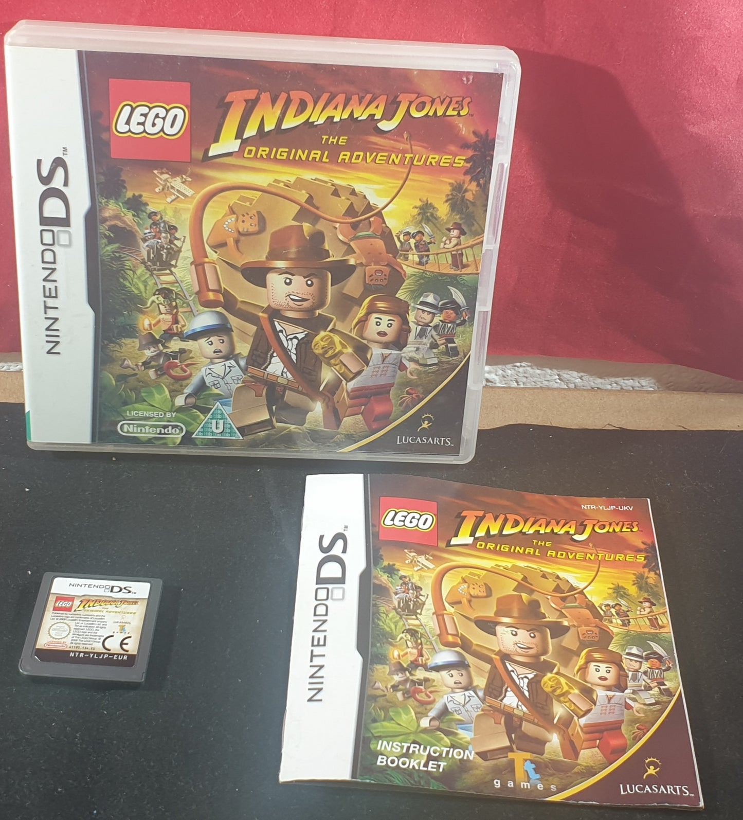 Lego Indiana Jones the Original Adventures Nintendo DS Game