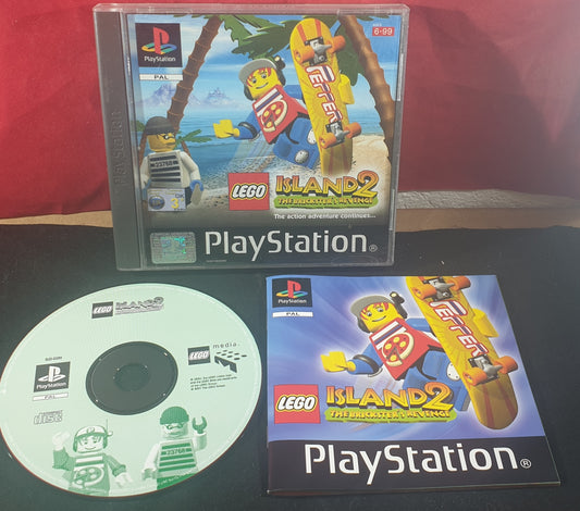 Lego Island 2 Sony Playstation 1 (PS1) Game