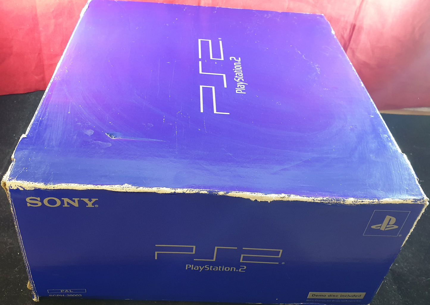 Boxed Sony Playstation 2 (PS2) SCPH 39003 Console with 8 MB Memory Card & Demo Disco