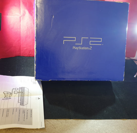 Boxed Sony Playstation 2 (PS2) SCPH 39003 Console with 8 MB Memory Card & Demo Disco