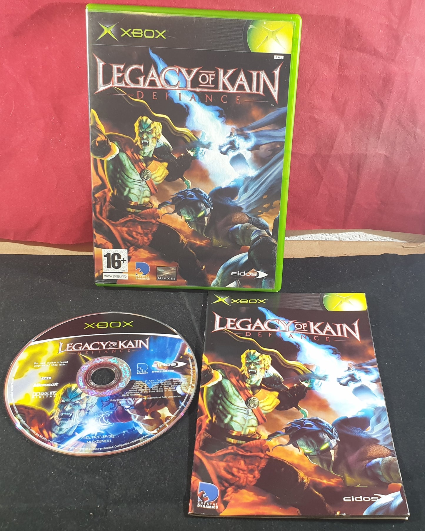Legacy of Kain Defiance (Microsoft Xbox) Game