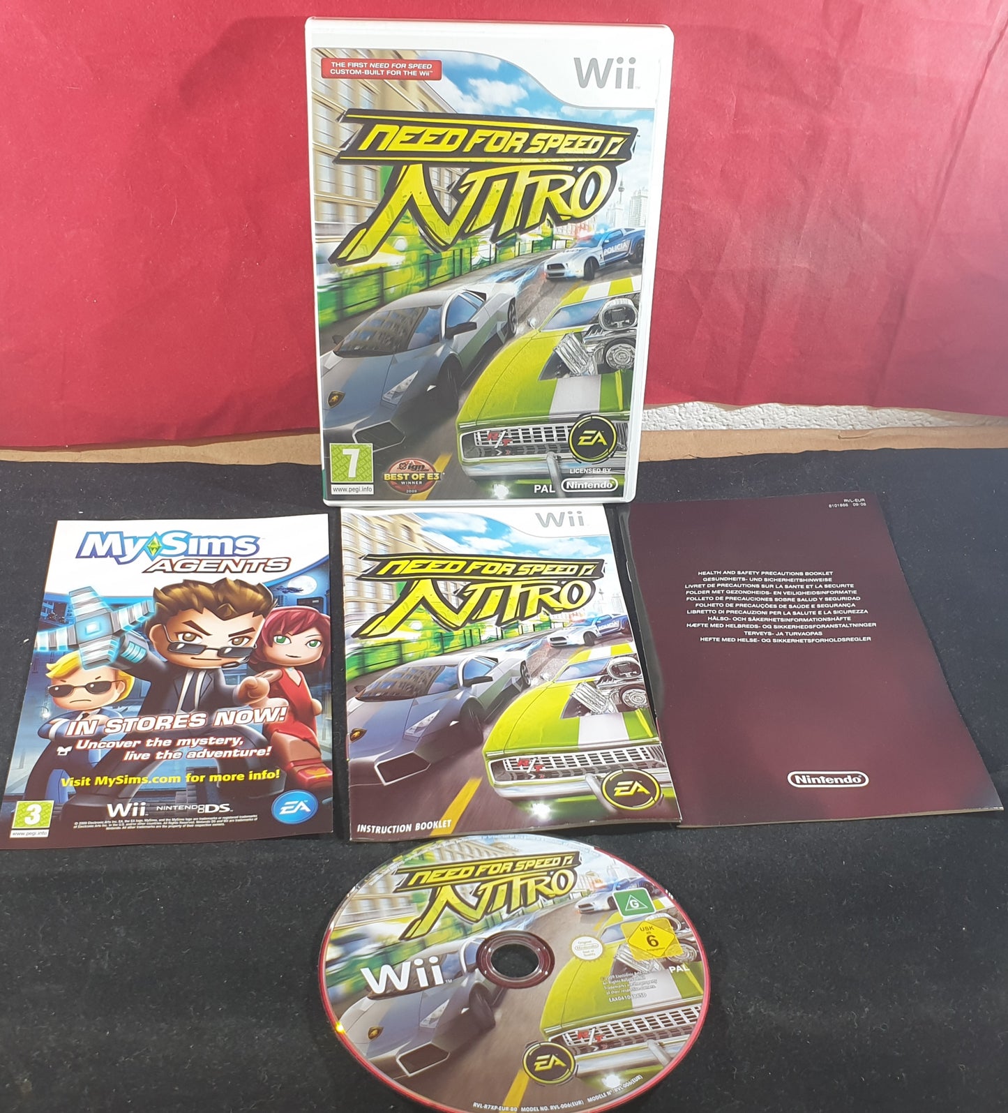 Need for Speed Nitro Nintendo Wii Game