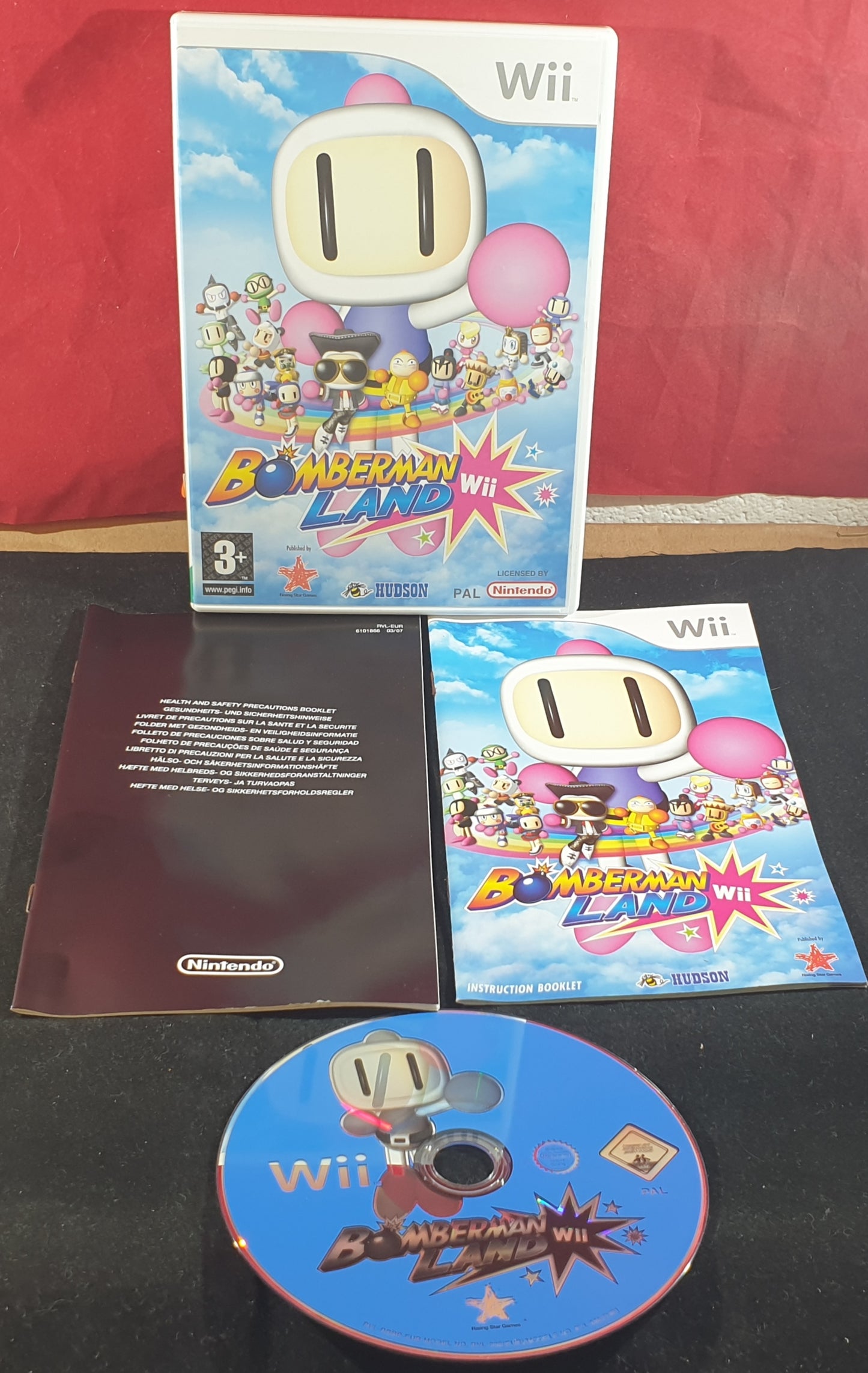 Bomberman Land Nintendo Wii Game