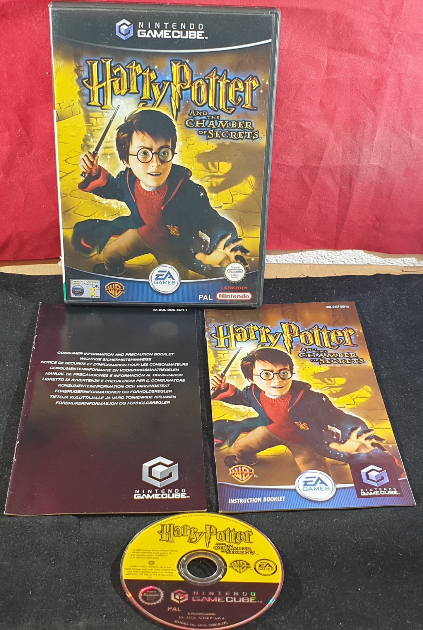 Harry Potter and the Chamber of Secrets Nintendo GameCube Game