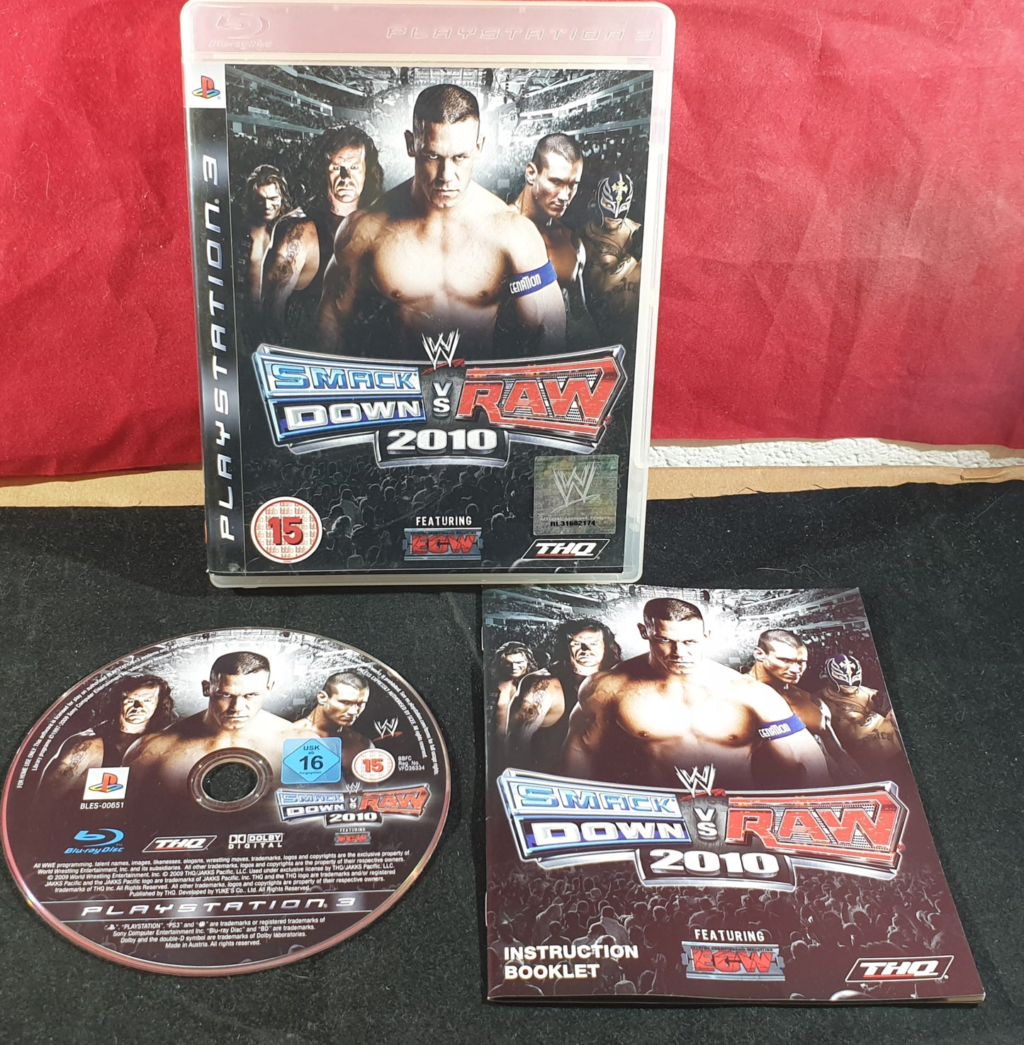 WWE Smackdown Vs Raw 2010 Sony Playstation 3 (PS3) Game