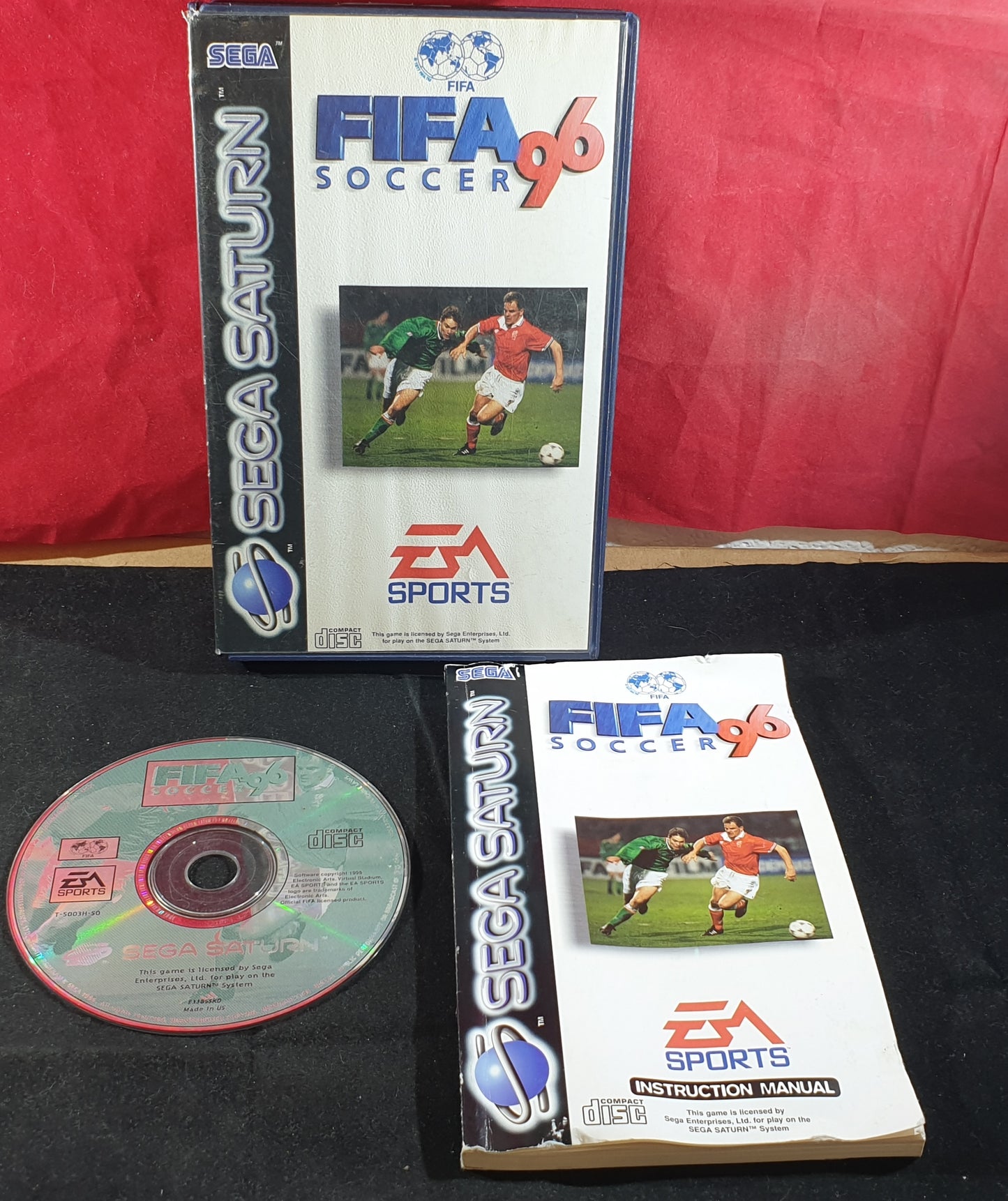 Fifa Soccer 96 Sega Saturn Game