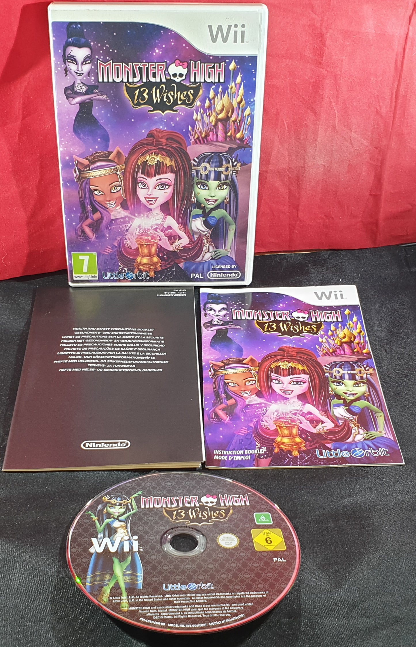 Monster High 13 Wishes Nintendo Wii Game