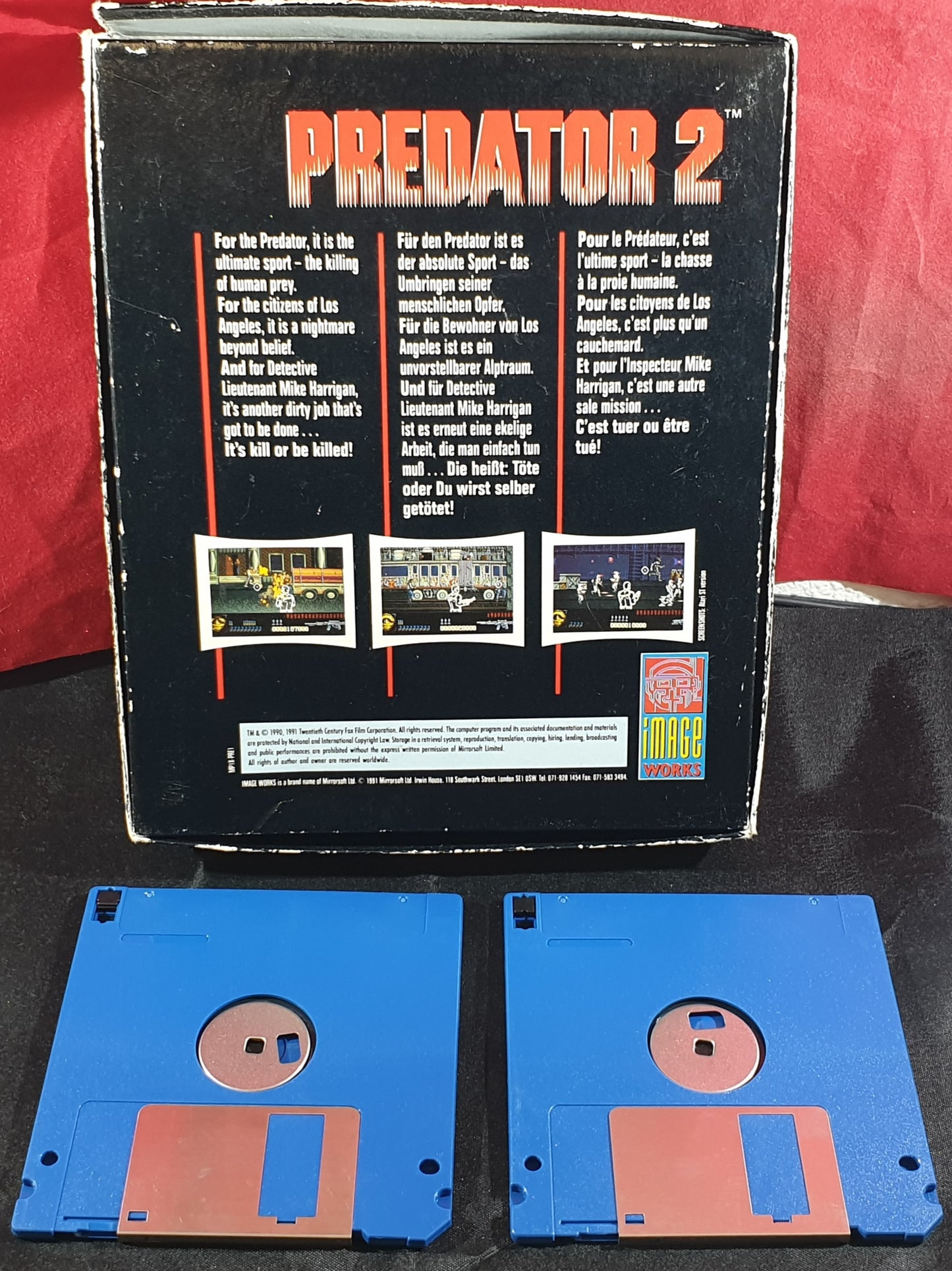 Predator 2 Amiga RARE Game
