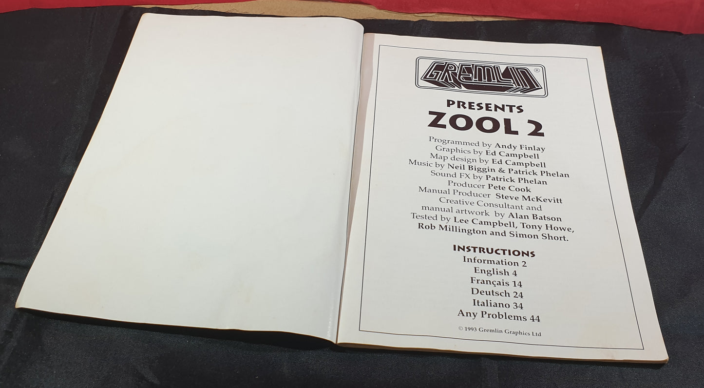 Zool 2 Amiga Game