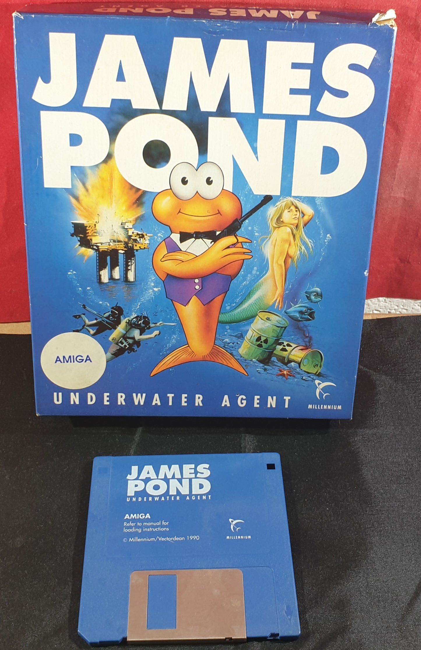 James Pond Underwater Agent Amiga Game