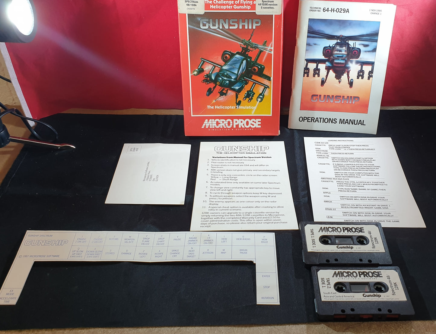 Gunship ZX Spectrum Game