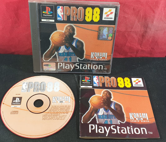 NBA Pro 98 Sony Playstation 1 (PS1) Game