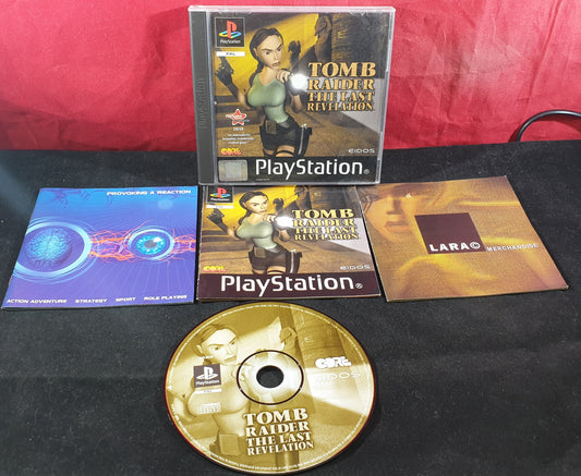 Tomb Raider the Last Revelation Sony Playstation 1 (PS1) Game