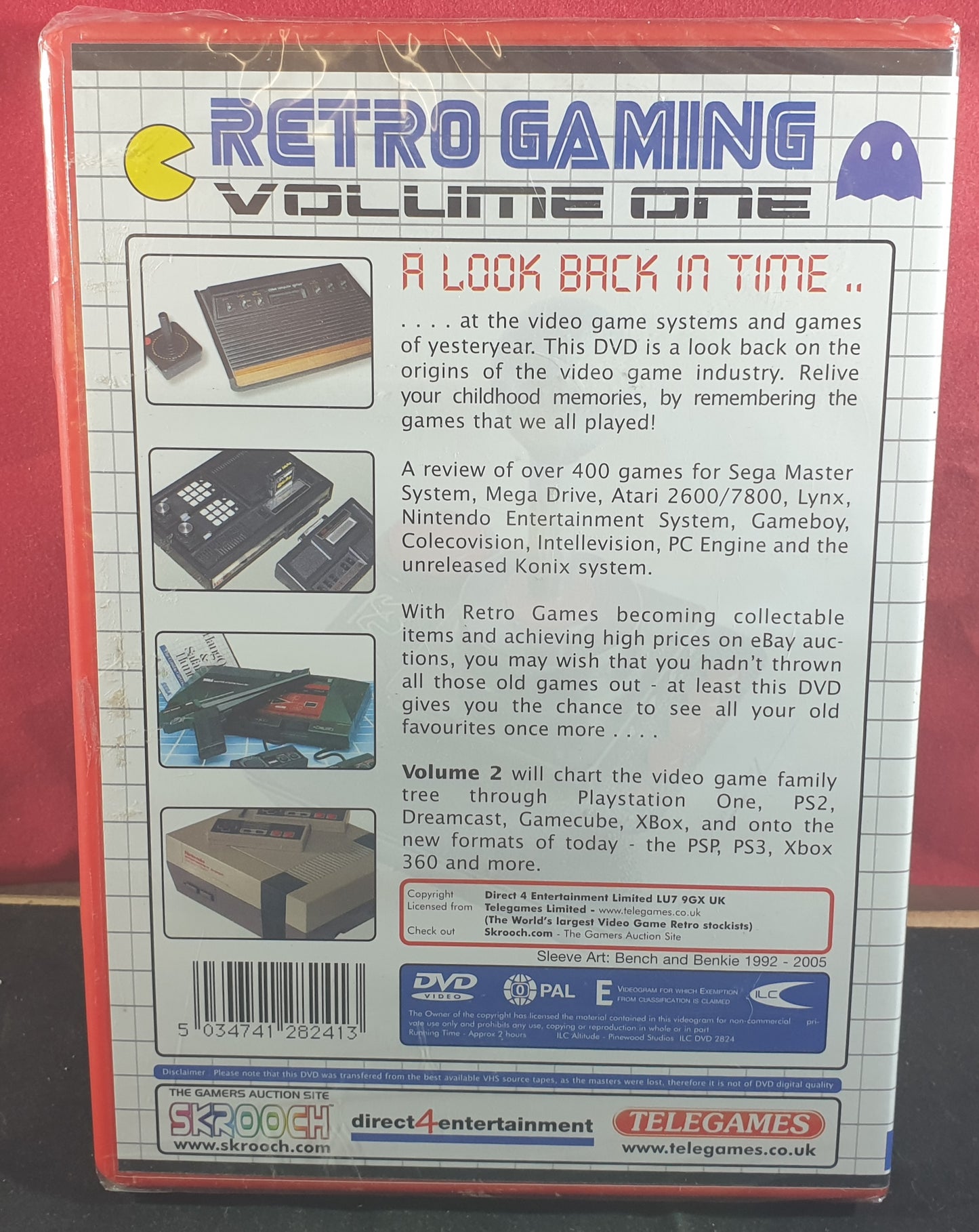 Brand New and Sealed Retro Gaming Volume 1 DVD