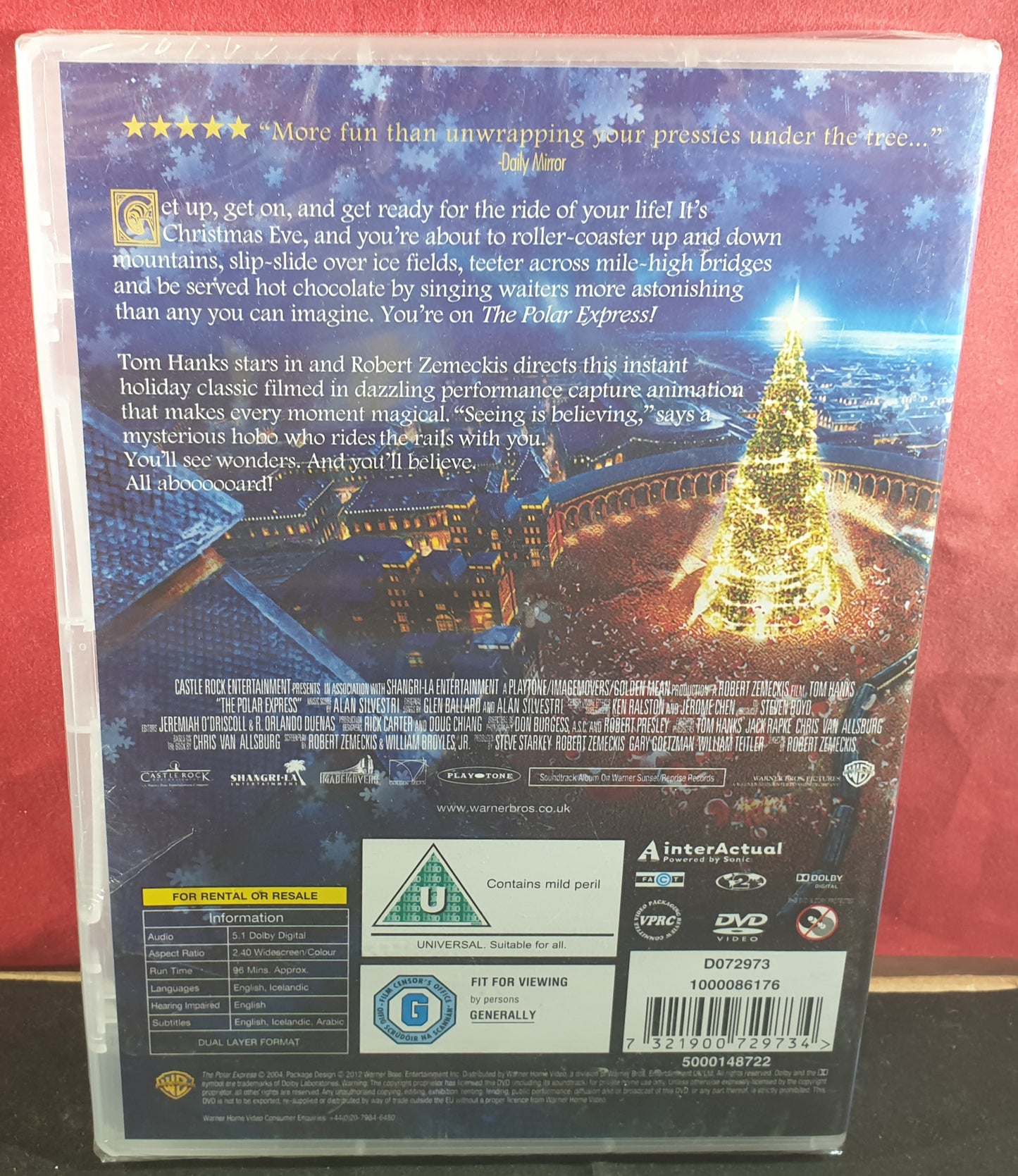Brand New and Sealed Polar Express DVD
