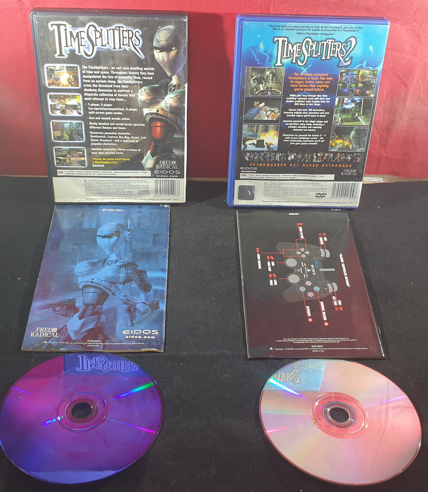 Timesplitters 1 & 2 Sony Playstation 2 (PS2) Game Bundle
