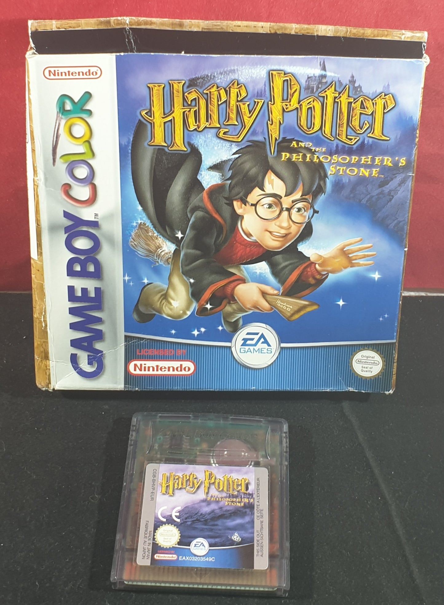 Harry Potter and the Philosopher's Stone Nintendo Game Boy Color Game