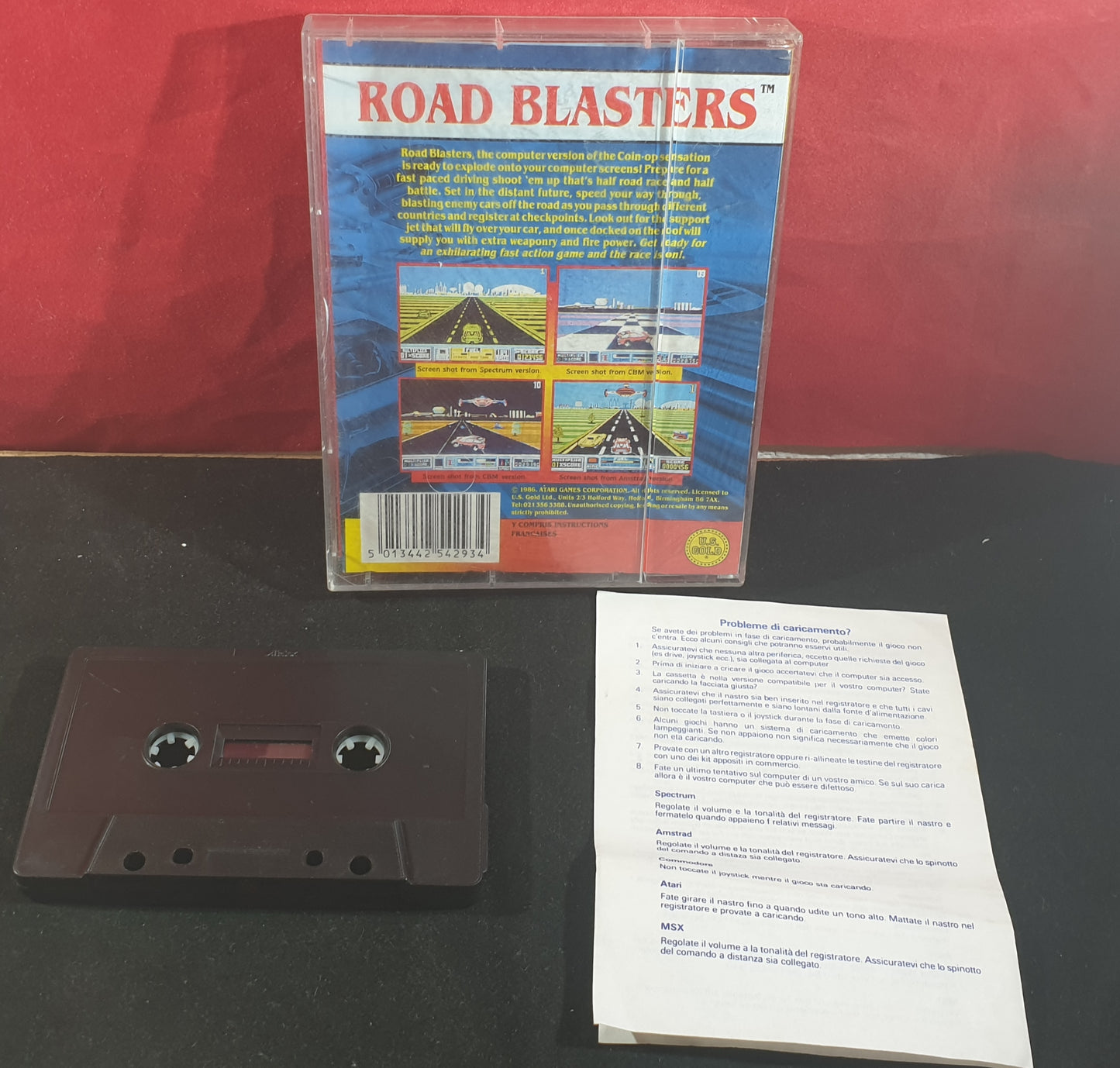 Road Blasters ZX Spectrum Game