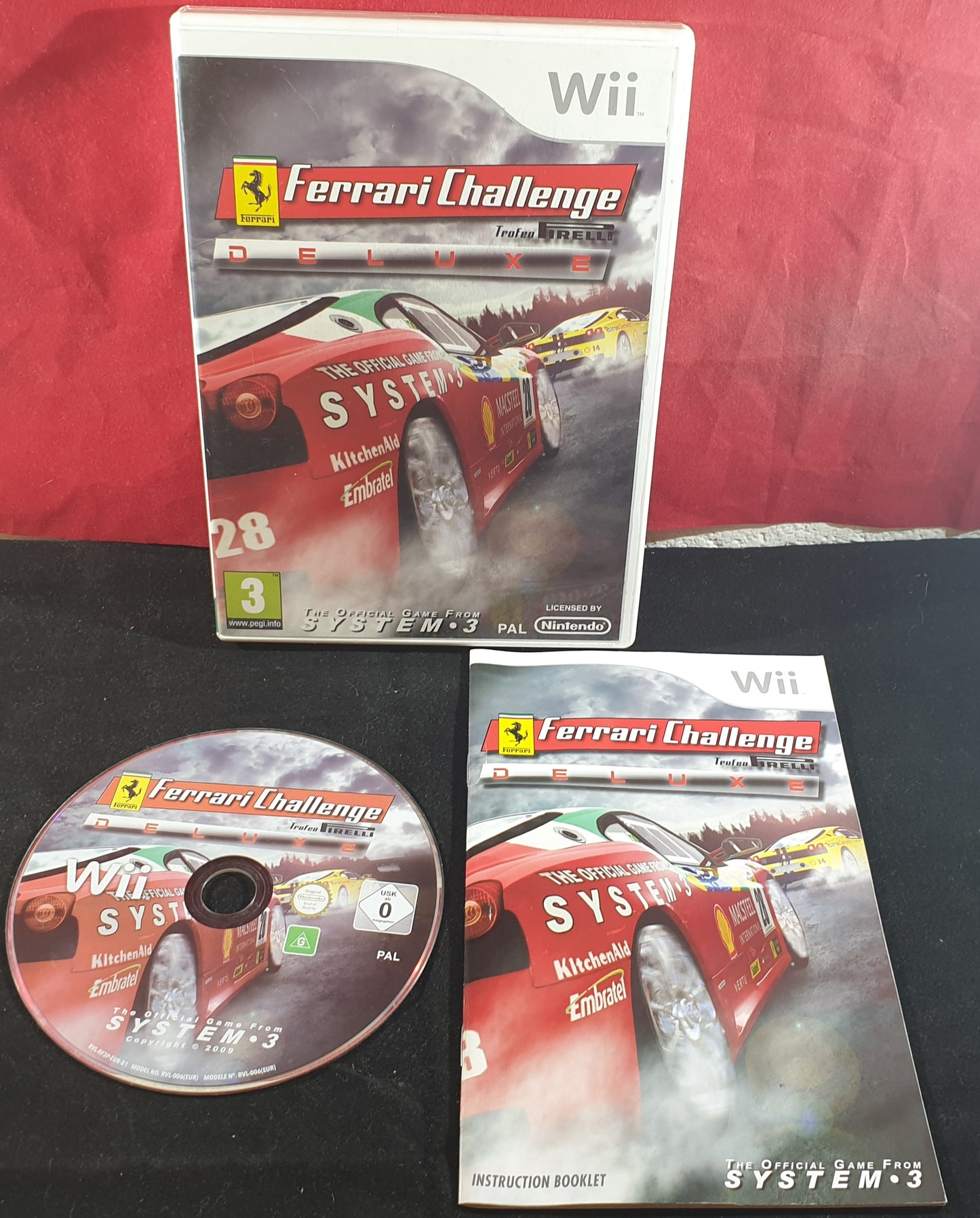 Ferrari Challenge Deluxe Nintendo Wii Game