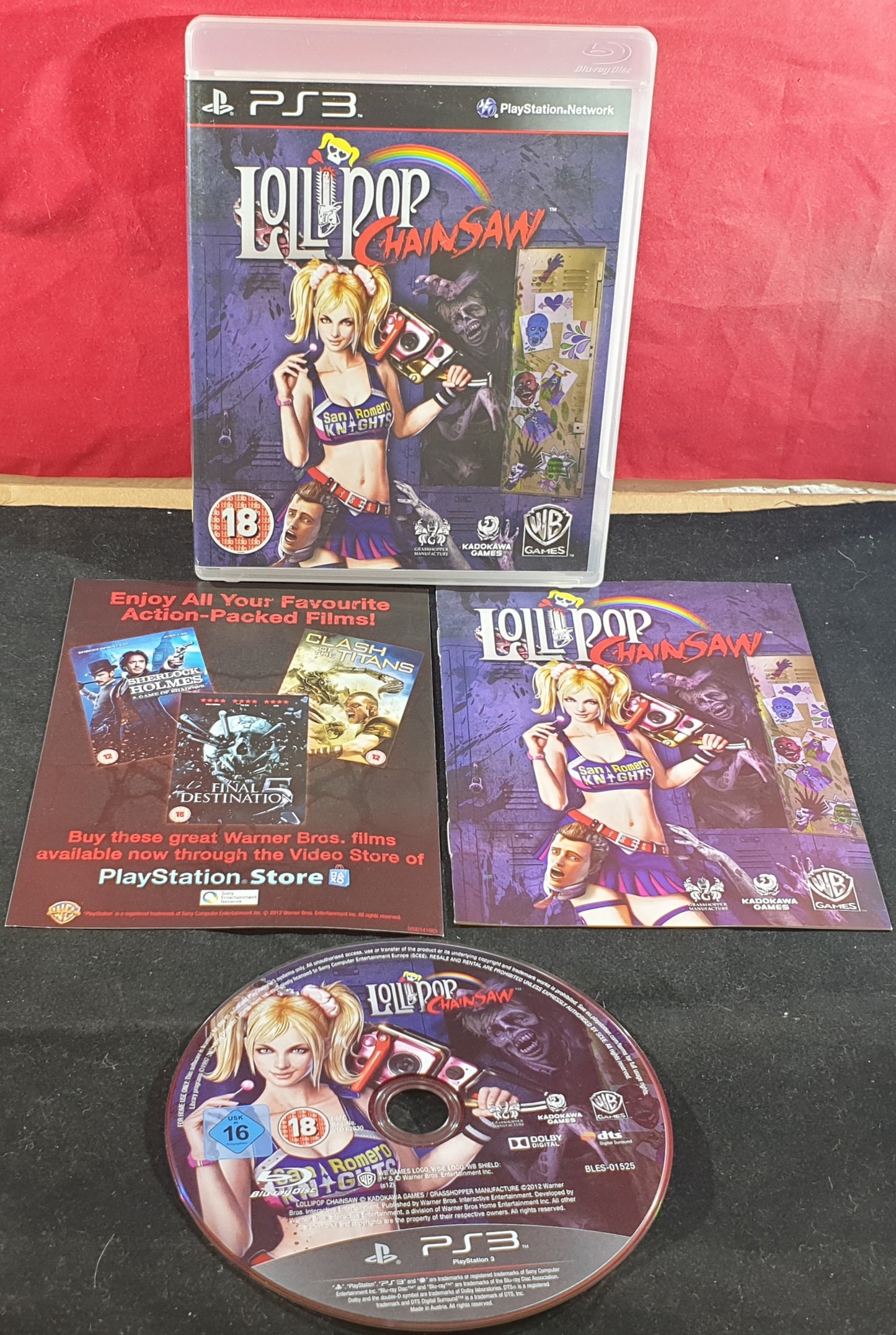 Lollipop Chainsaw Sony Playstation 3 (PS3) Game