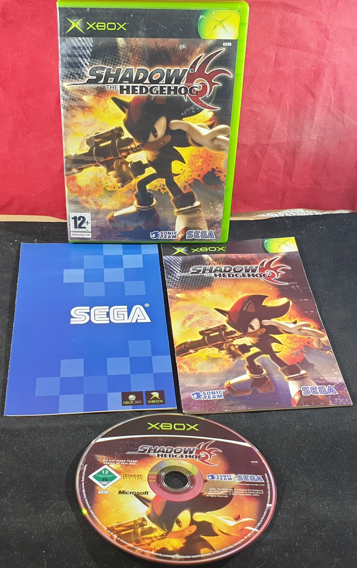 Shadow the Hedgehog Microsoft Xbox Game