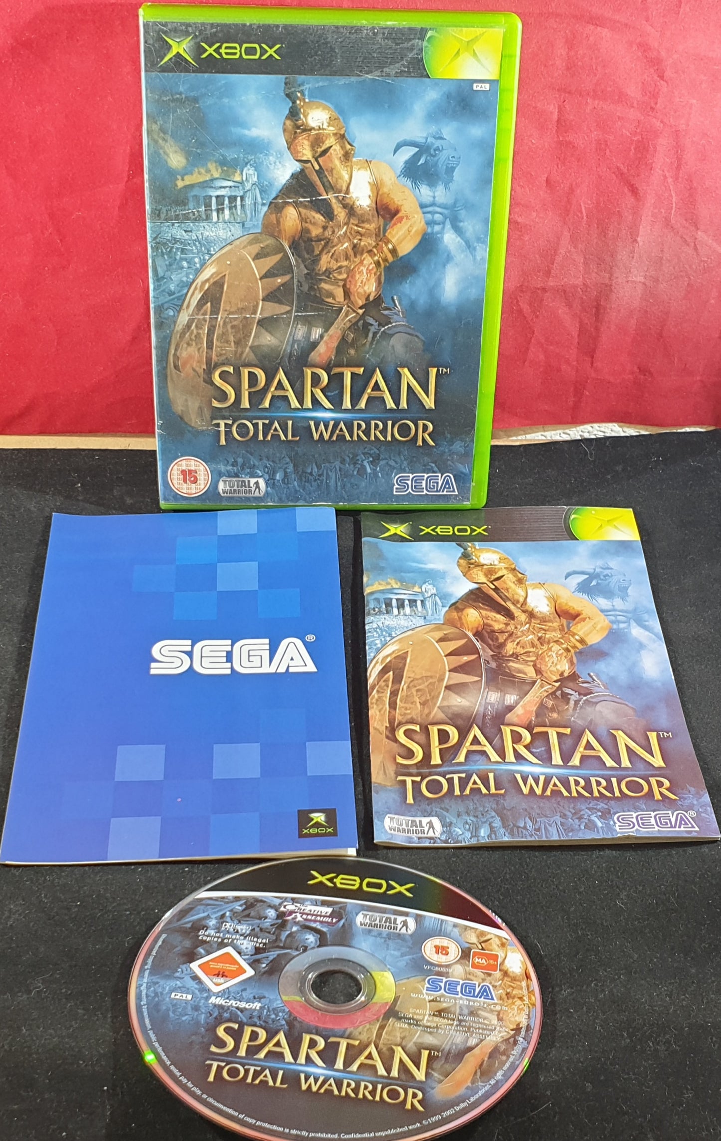 Spartan Total Warrior Microsoft Xbox Game