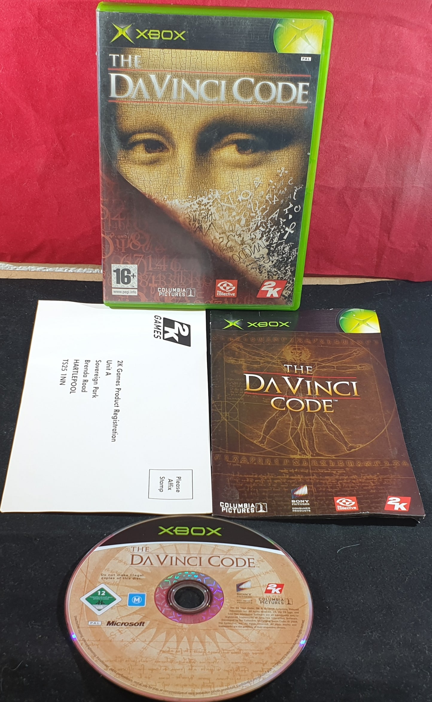 The Da Vinci Code Microsoft Xbox Game