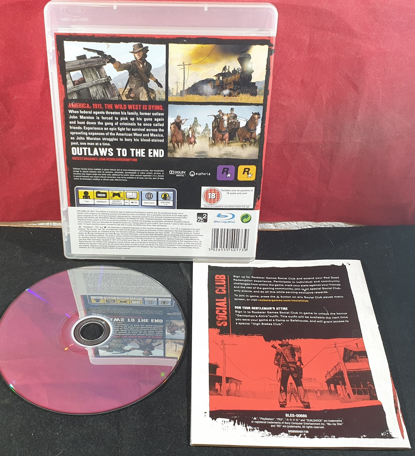 Red Dead Redemption Sony Playstation 3 (PS3) Game