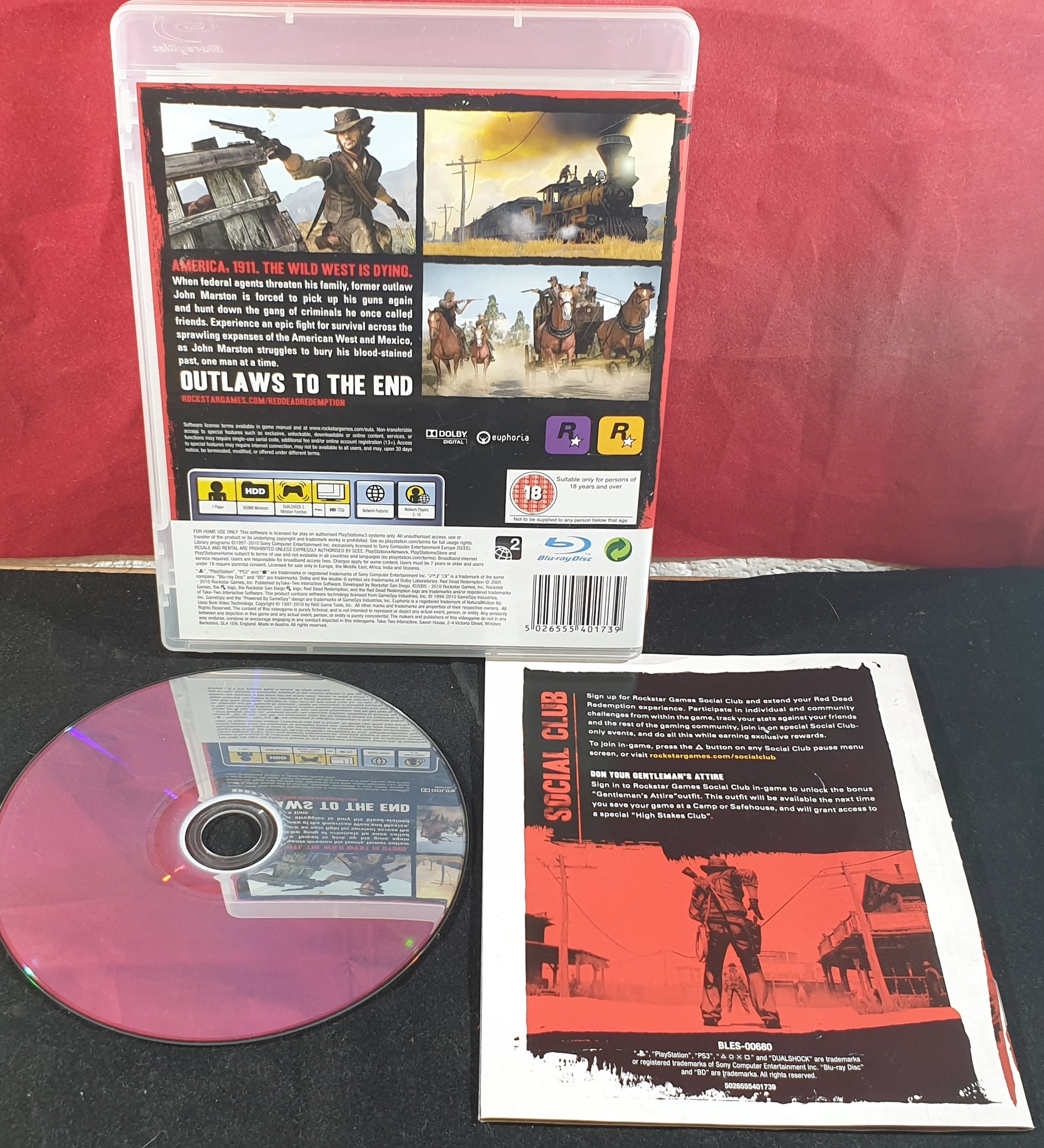 Red Dead Redemption Sony Playstation 3 (PS3) Game – Retro Gamer Heaven