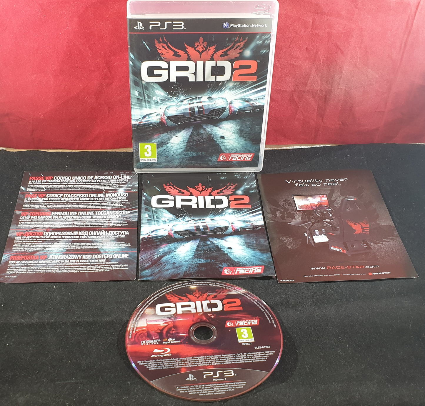 Grid 2 Sony Playstation 3 (PS3) Game